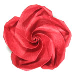 five-petals spiral paper origami  rose flower