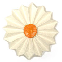 origami daisy flower