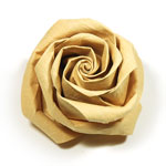 New Kawasaki paper origami rose flower