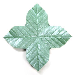 Quadruple Origami Leaf II