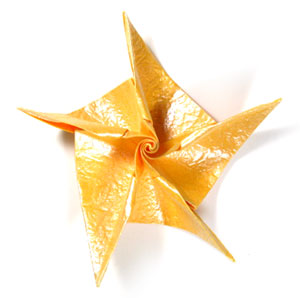 37th picture of five-petals easy origami rose I