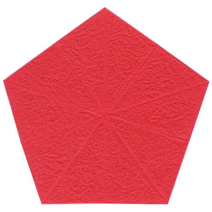 five-pointed origami star B