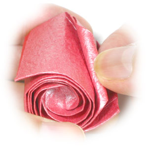 34th picture of Five-petals standard origami rose paper flower