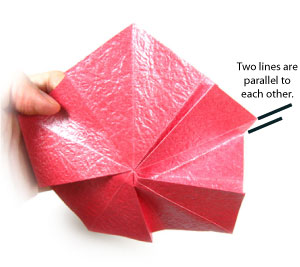 Dream origami rose paper flower 17