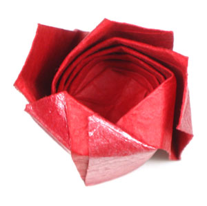 Dream origami rose paper flower 27