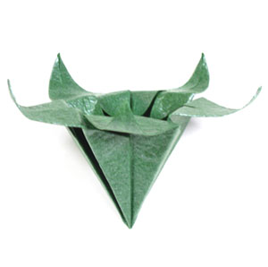 33th picture of Five-sepals standard origami calyx