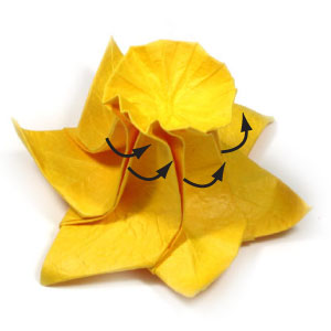 45th picture of origami daffodil flower