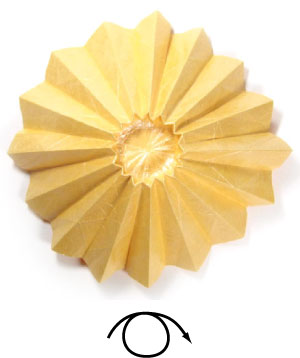 18th picture of origami daisy flower III