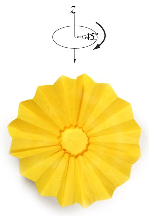 19th picture of origami daisy flower III