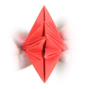 20th picture of eight petals origami flower