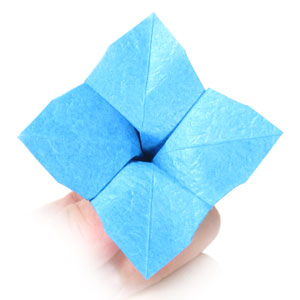 19th picture of origami hydrangea flower