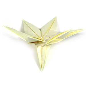 18th picture of origami lily with six petals