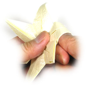 19th picture of origami lily with six petals