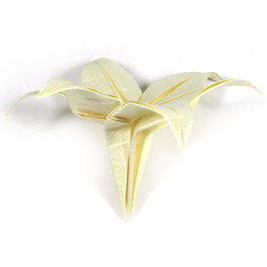 22th picture of origami lily with six petals