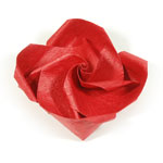 Easy Origami Rose III (Lovely Rose) image