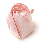 standard paper origami  rose flower