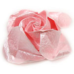 swirl paper origami rose flower