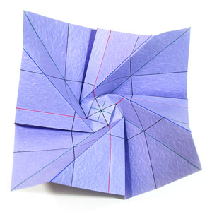 Dream origami rose paper flower 27