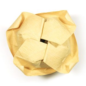 90th picture of New swirl Kawasaki rose origami flower