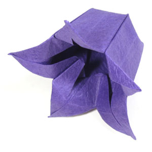 origami bellflower