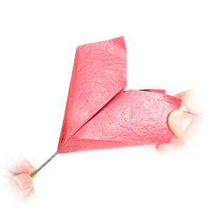 7th picture of Valentine's origami paper flower