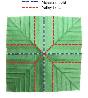 26th picture of quadruple origami leaf II