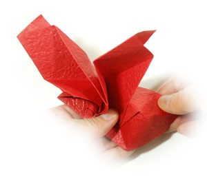 51th picture of Lovely origami rose paper flower (Easy Origami Rose III)