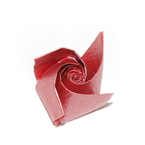 36th picture of spiral origami rose paper flower