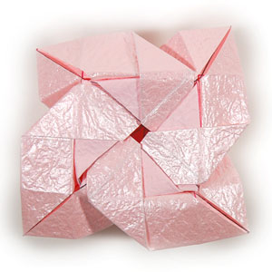 60th picture of Swirl origami rose