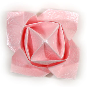 63th picture of Swirl origami rose