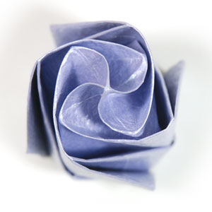 57th picture of dream origami rosebud paper flower