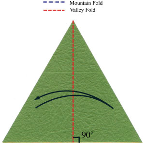 1st picture of Three-sepals standard origami calyx